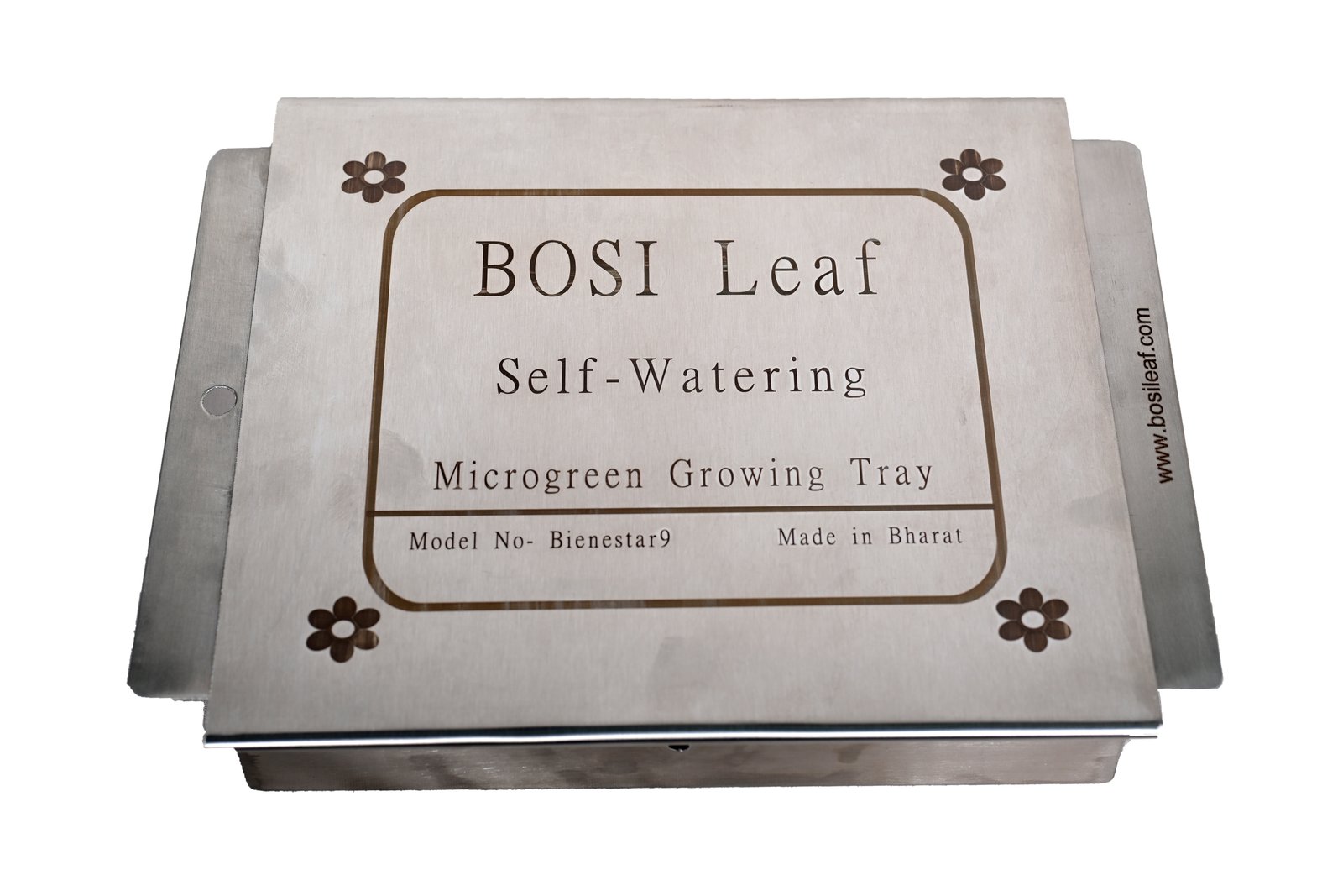Stylish, Durable, Eco-Friendly Steel Grow Tray – Self-Watering Model- Binestar9